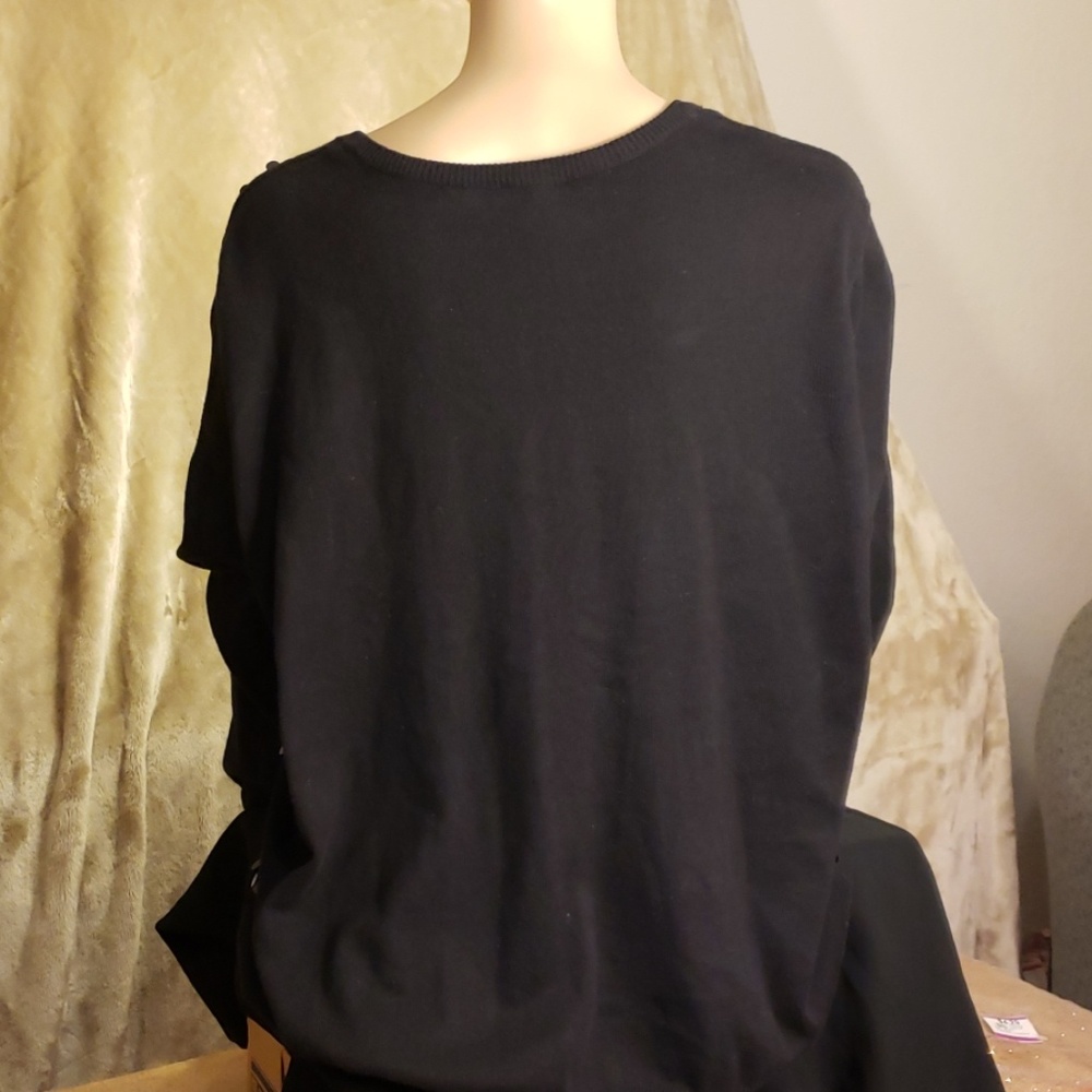 Torrid Button Up Sequined Sweater - image 2